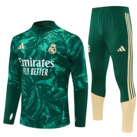 Real Madrid Sudadera De Entrenamiento 2026/27 Verde Quarter-Zip - Hombre