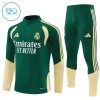 Real Madrid Sudadera De Entrenamiento 2026/27 Verde Quarter-Zip - Niño Real Madrid Sudadera De Entrenamiento 2026/27 Verde Quarter-Zip - Niño