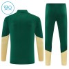 Real Madrid Sudadera De Entrenamiento 2026/27 Verde Quarter-Zip - Niño