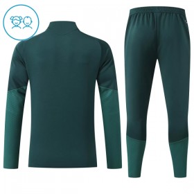 Real Madrid Sudadera De Entrenamiento 2026/27 Verde Quarter-Zip - Niño