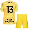 Camisetas Atlético Madrid Oblak 13 Portero 2026/27 Amarilla - Niño (+ Pantalones)