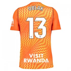 Camisetas Atlético Madrid Oblak 13 Portero 2026/27 Naranja - Hombre
