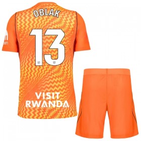 Camisetas Atlético Madrid Oblak 13 Portero 2026/27 Naranja - Niño (+ Pantalones)