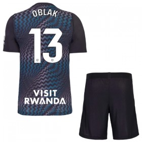 Camisetas Atlético Madrid Oblak 13 Portero 2026/27 Negra - Niño (+ Pantalones)