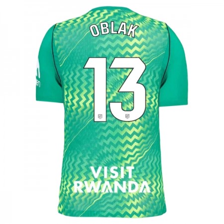 Camisetas Atlético Madrid Oblak 13 Portero 2026/27 Verde - Hombre