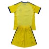 Camisetas Real Madrid Portero 2026/27 Amarilla - Niño (+ Pantalones)