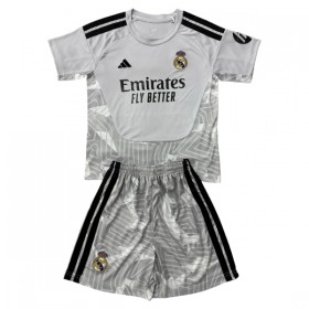 Camisetas Real Madrid Portero 2026/27 Gris - Niño (+ Pantalones)