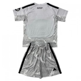 Camisetas Real Madrid Portero 2026/27 Gris - Niño (+ Pantalones)