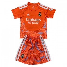 Camisetas Real Madrid Portero 2026/27 Naranja - Niño (+ Pantalones)