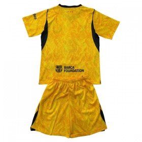 Camisetas FC Barcelona Segunda Portero 2026/27 Amarilla - Niño (+ Pantalones)