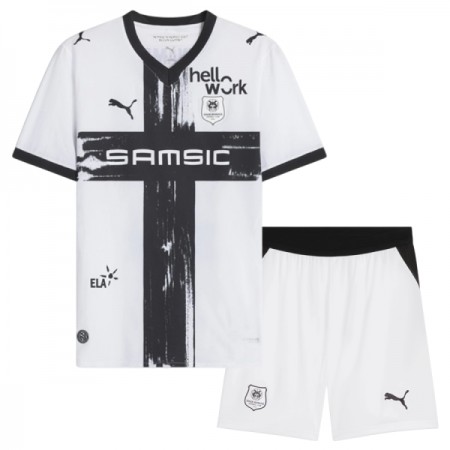 Camisetas Stade Rennais Segunda 2026/27 - Niño (+ Pantalones)