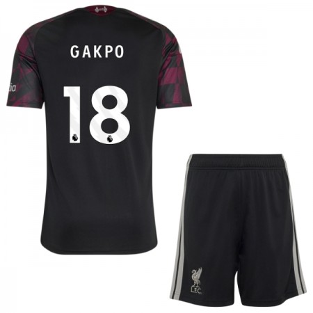 Camisetas Liverpool Gakpo 18 Tercera 2026/27 - Niño (+ Pantalones) Camisetas Liverpool Gakpo 18 Tercera 2026/27 - Niño (+ Pantalones)