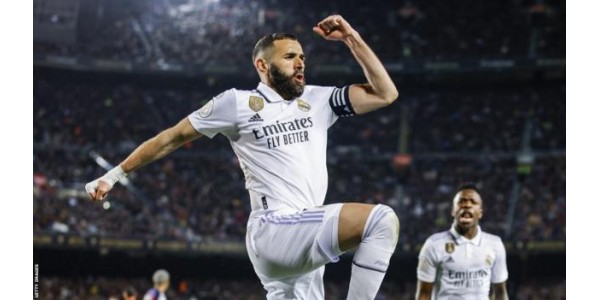 Barcelona - Real Madrid 0-4, triplete de Benzema Barcelona - Real Madrid 0-4, triplete de Benzema
